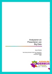 Analyseren en presenteren van Big Data